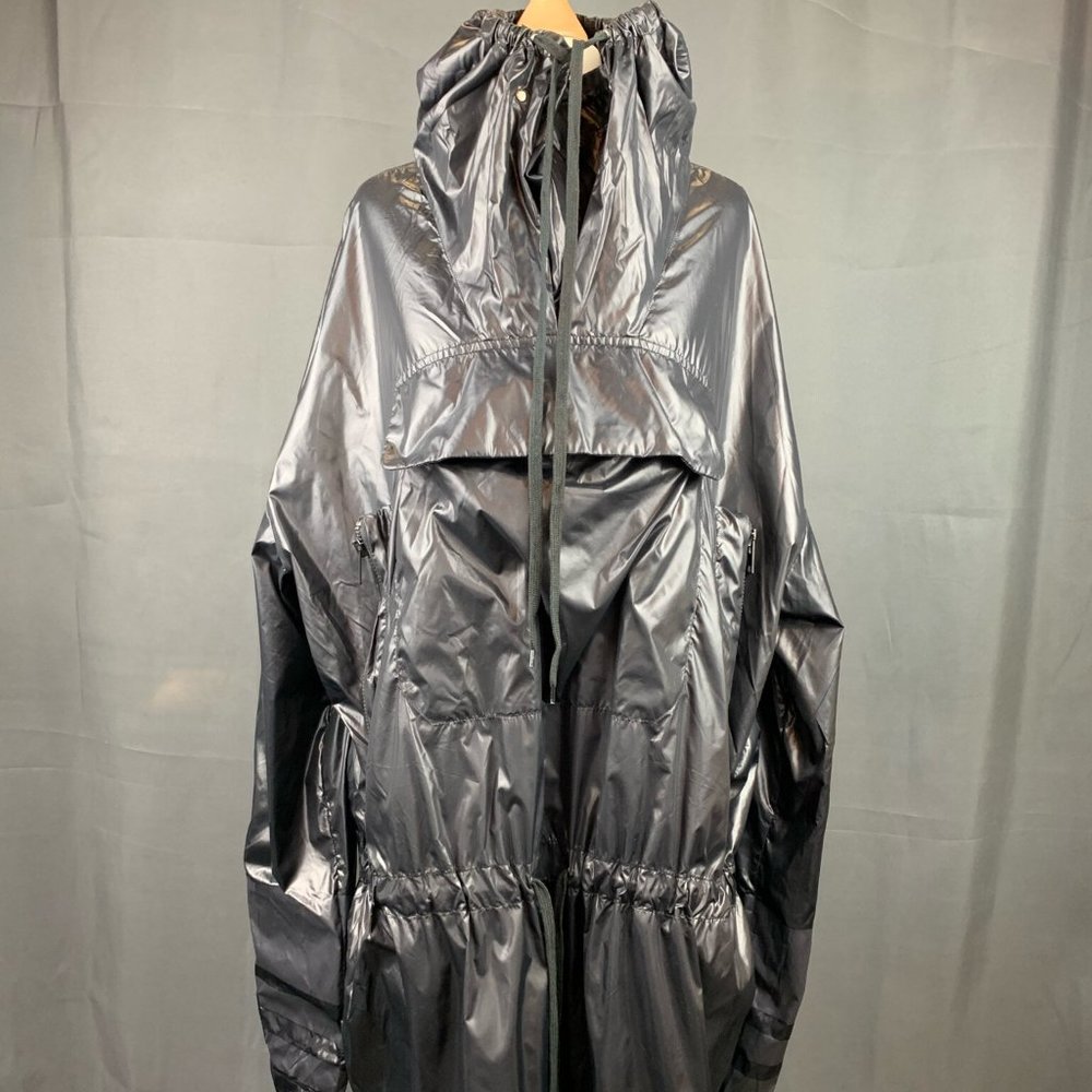 DIESEL Black Gold Black Rain Cape/Hoody  in Nylon (L)  - FL-JK-022